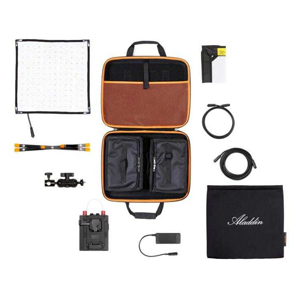 Aladdin BI-FLEX M7 70W (Bi-Color) V-Mount - Kit Panneau LED + sac Aladdin BI-FLEX M7 70W (Bi-Color) V-Mount - Kit Panneau LED + sac