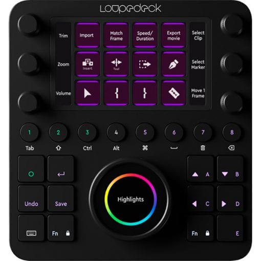 Loupedeck CT - Surface de contrôle