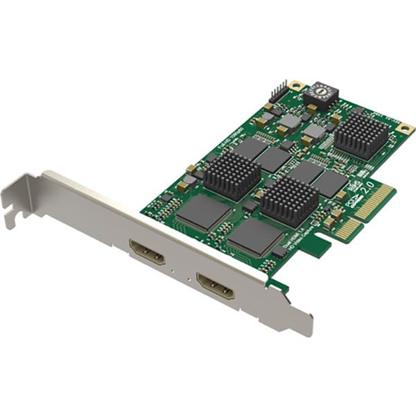 Magewell Pro Capture Dual HDMI (2 canaux) - Carte PCIe Magewell Pro Capture Dual HDMI (2 canaux) - Carte PCIe