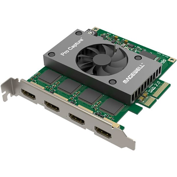 Magewell Pro Capture Quad HDMI Card (4 canaux) - Carte PCIe Magewell Pro Capture Quad HDMI Card (4 canaux) - Carte PCIe