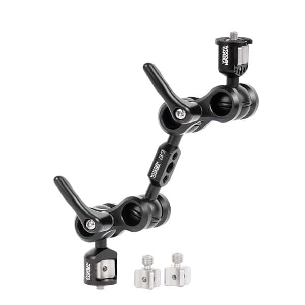Wooden Camera Bras Articulé Universel pour Moniteur (Combo 1/4-20 + 3/8-16) Wooden Camera Bras Articulé Universel pour Moniteur (Combo 1/4-20 + 3/8-16)