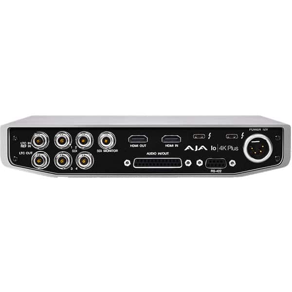 AJA Io 4K Plus - Boitier d'interface Thunderbolt 4K AJA Io 4K Plus - Boitier d'interface Thunderbolt 4K