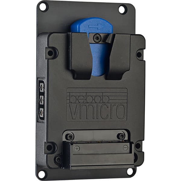 Bebob VMM-Micro-TVL - Plaque de Batterie V-Micro pour TVLogic 58W, F-7H, F-7H Bebob VMM-Micro-TVL - Plaque de Batterie V-Micro pour TVLogic 58W, F-7H, F-7H