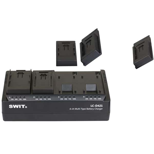 SWIT S-3602V - Chargeur 2 voies pour batteries JVC BN-VF823 SWIT S-3602V - Chargeur 2 voies pour batteries JVC BN-VF823