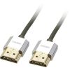 Câble HDMI 2.0 Slim UHD Ethernet LINDY Cromo Line M/M (0,5m)