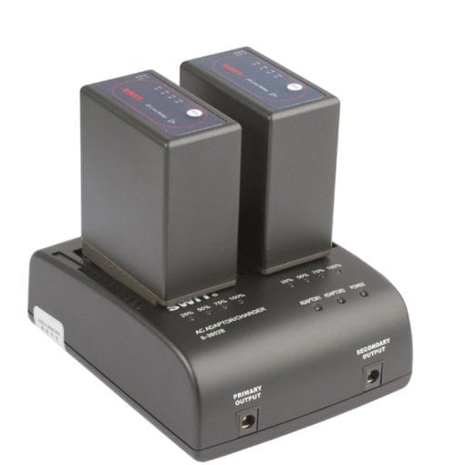 SWIT S-3602V - Chargeur 2 voies pour batteries JVC BN-VF823