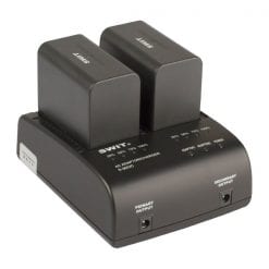 SWIT S-3602C - Chargeur 2 voies pour batteries Canon BP