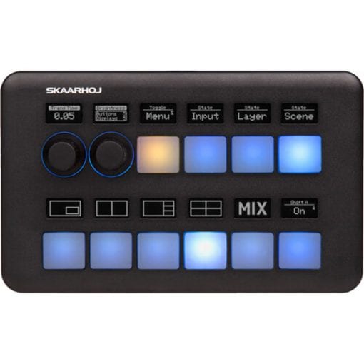 SKAARHOJ Quick Pad (Noir) - Pupitre de commutation