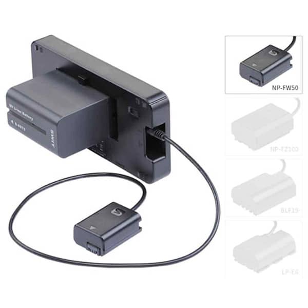SWIT MA-55C1 - Batterie factice NP-FW50 pour Sony Alpha 7II/7RII/7SII SWIT MA-55C1 - Batterie factice NP-FW50 pour Sony Alpha 7II/7RII/7SII