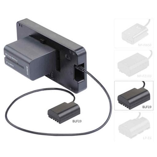 SWIT MA-55C3 - Batterie factice BLF19 pour Panasonic GH4/GH5/GH5S
