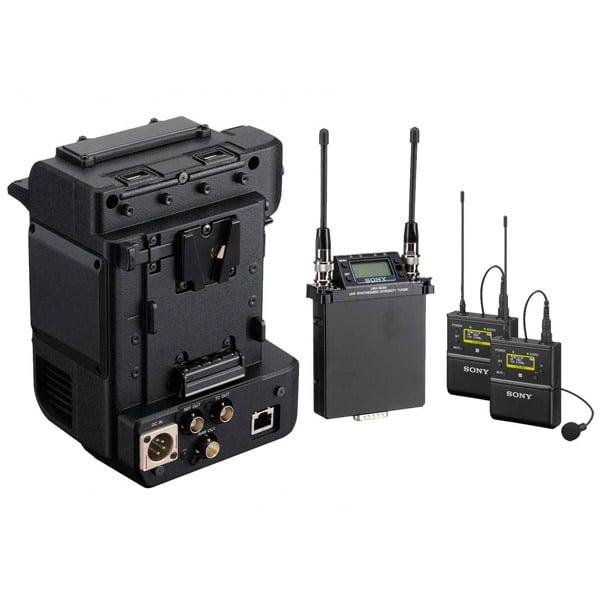 Sony XDCA-FX9 avec Kit Audio UWP33 Sony XDCA-FX9 avec Kit Audio UWP33