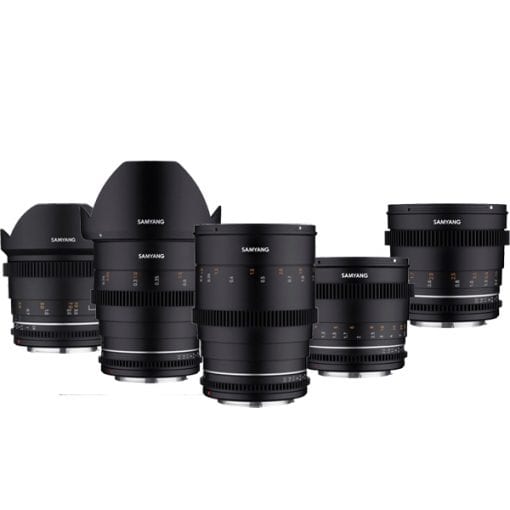 Samyang Cine Lens Set VDSLR MK2 (Canon EF) – Objectifs