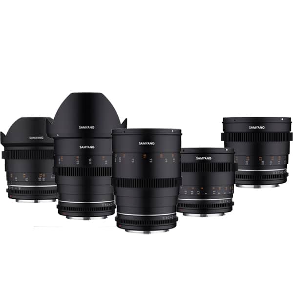 Samyang Cine Lens Set VDSLR MK2 (Sony E) - Objectifs Samyang Cine Lens Set VDSLR MK2 (Sony E) - Objectifs