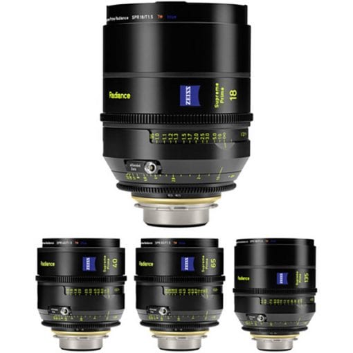 Zeiss Supreme Prime Radiance Kit Complémentaire (impérial) – Objectifs Cinéma