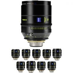 Zeiss Supreme Prime Radiance Kit Complet (PL, Impérial) - Objectifs Cinéma