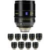 Zeiss Supreme Prime Radiance Kit Complet (métrique) – Objectifs Cinéma