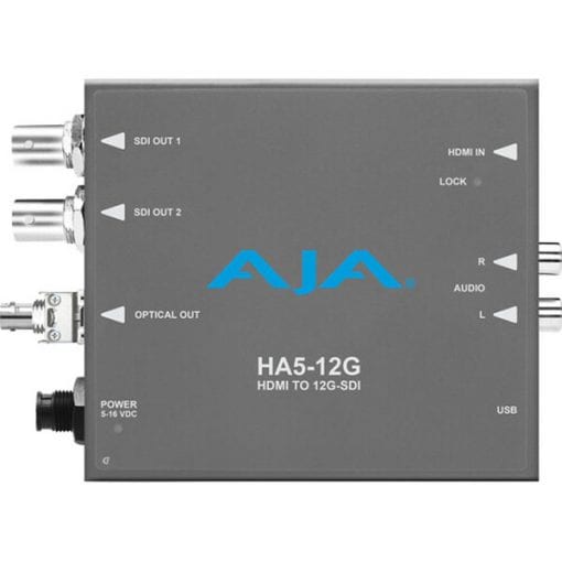 AJA HA5-12G-T-ST - Convertisseur HDMI 2.0 vers 12G-SDI
