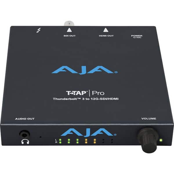 AJA T-TAP-Pro - Boitier Thunderbolt T 3 HDMI 2.0 et 12G-SDI en sortie 4K/HD AJA T-TAP-Pro - Boitier Thunderbolt T 3 HDMI 2.0 et 12G-SDI en sortie 4K/HD