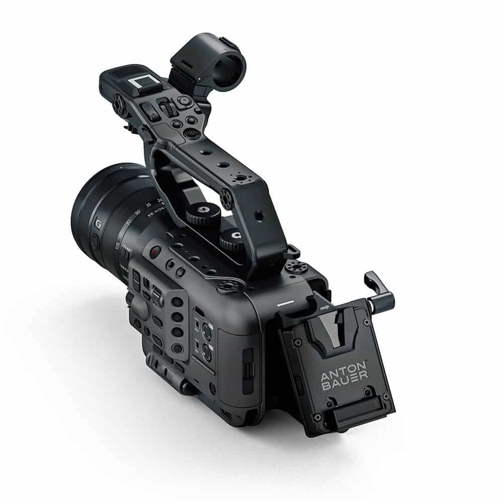 Anton Bauer V-Mount Brackets for Sony FX6 - Batterie V-Mount Anton Bauer V-Mount Brackets for Sony FX6 - Batterie V-Mount