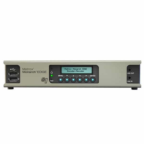 Matrox Monarch EDGE S1 - Encodeur / Décodeur Matrox Monarch EDGE S1 - Encodeur / Décodeur