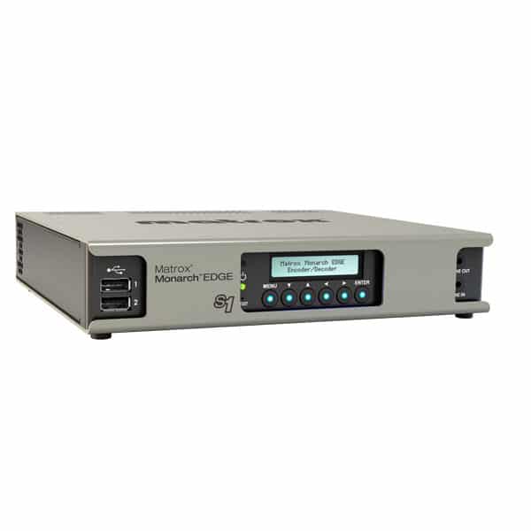 Matrox Monarch EDGE S1 - Encodeur / Décodeur Matrox Monarch EDGE S1 - Encodeur / Décodeur