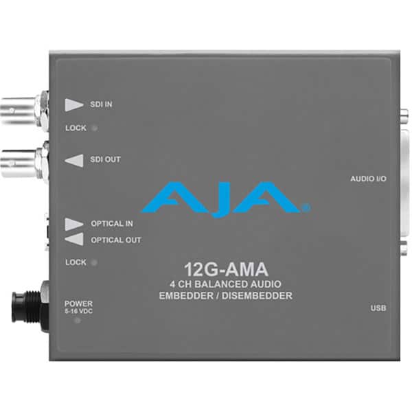 AJA 12G-AMA - Embedder Audio AJA 12G-AMA - Embedder Audio