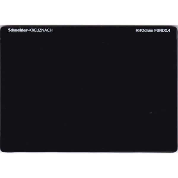 Schneider RHOdium FSND 2.4 - Filtre Full Spectrum Neutral Density 4 x 5.65 Schneider RHOdium FSND 2.4 - Filtre Full Spectrum Neutral Density 4 x 5.65
