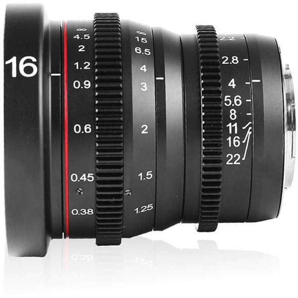 Meike 16mm T2.2 (Micro 4/3) - Objectif Meike 16mm T2.2 (Micro 4/3) - Objectif