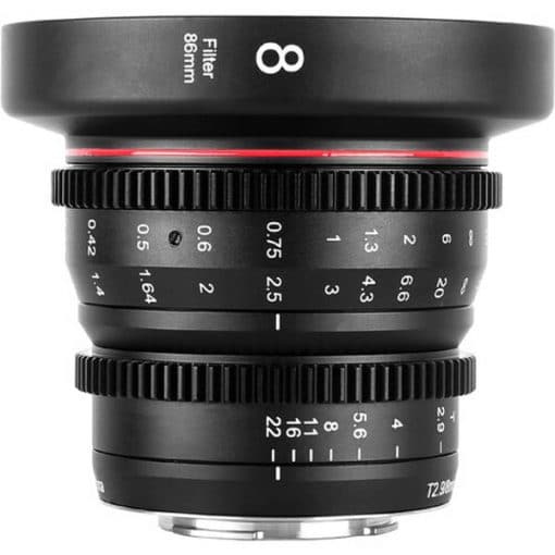Meike 8mm T2.9 (Micro 4/3) - Objectif
