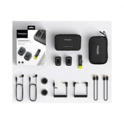 Saramonic Blink500 Pro B4 (TX+TX+RXDI) - Version Pro B3 Double Emetteur Récepteur système IOS
