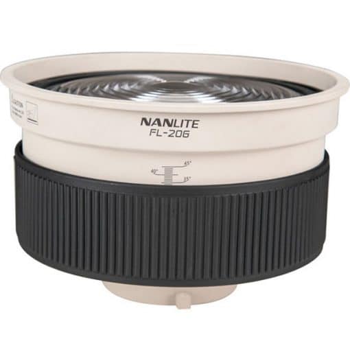 Nanlite FL-20 - Fresnel avec Volets pour Forza 300 et 500