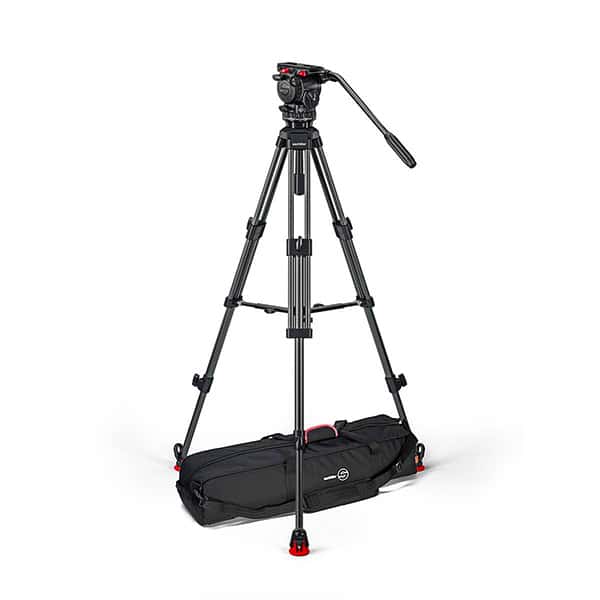 Sachtler FSB 8 Mk II avec Trepied 75/2 CF, MS et Sac - Kit Trepied et Rotule Sachtler FSB 8 Mk II avec Trepied 75/2 CF, MS et Sac - Kit Trepied et Rotule