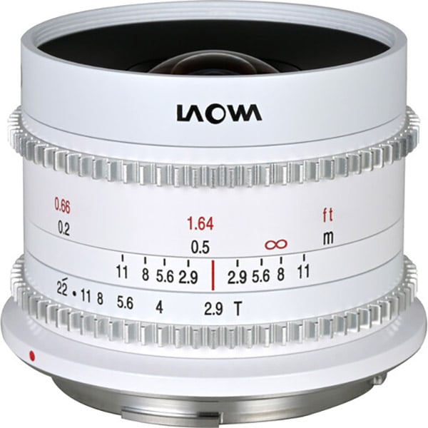 Laowa 9mm F2.8 Zero-D Cine (Canon RF, Blanc) – Objectif Cinéma Laowa 9mm F2.8 Zero-D Cine (Canon RF, Blanc) – Objectif Cinéma