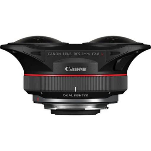 Canon RF 5.2mm F2.8L Dual Fisheye 3D VR - Objectif