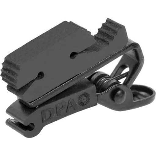 DPA Microphones Clip Incurvé pour Lavalier (Noir)