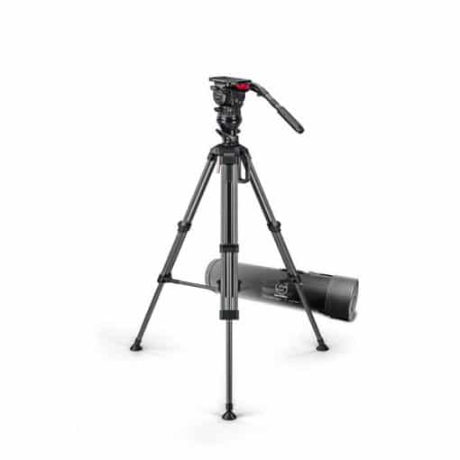 Sachtler FSB 14T Mk II avec Trepied HotPod CF 14 - Kit Trépied et Rotule Vidéo