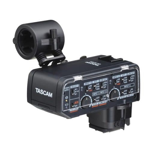 Tascam CA-XLR2d-C Adaptateur XLR pour DSLR (Canon) - Audio