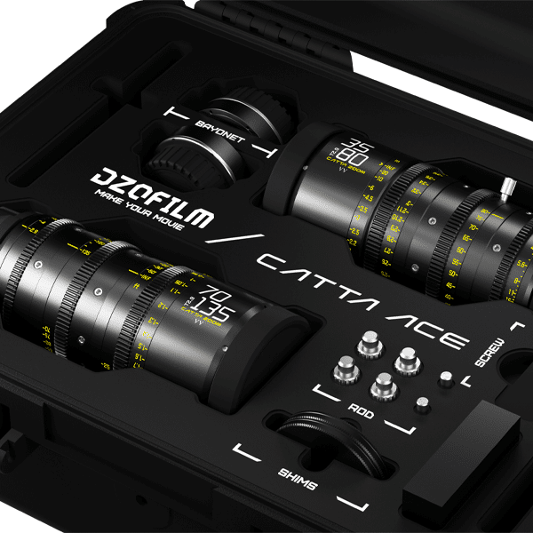 Dzofilm Catta Ace 35-80/70-135 T2.9 (PL/EF, Noir) - Kit d'objectifs Dzofilm Catta Ace 35-80/70-135 T2.9 (PL/EF, Noir) - Kit d'objectifs