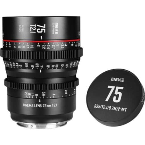 Meike 75mm T2.1 Super 35 (Canon EF) - Objectif