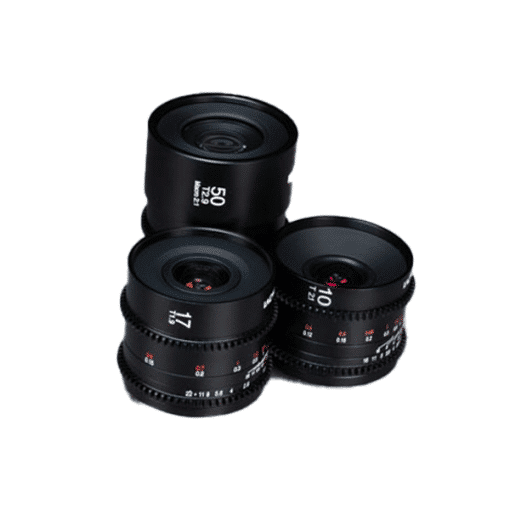Laowa 10mm + 17mm + 50mm Macro MFT- Kit d'objectifs