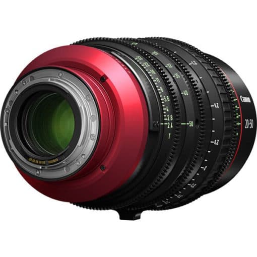 Canon Flex Zoom CN-E 20-50mm T2.4 L (Canon EF, impérial) - Objectif Cinema