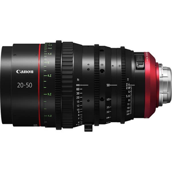 Canon Flex Zoom CN-E 20-50mm T2.4 L (PL, impérial) - Objectif Cinema Canon Flex Zoom CN-E 20-50mm T2.4 L (PL, impérial) - Objectif Cinema