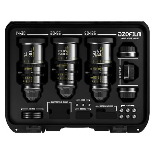Dzofilm Pictor Zoom 14 30mm 20 55mm 50 125mm (PL EF, Noir)