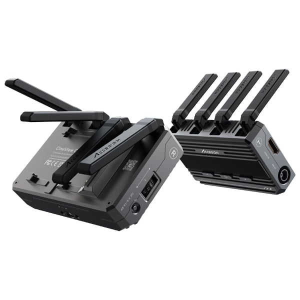 Accsoon CineView Quad TX/RX- Kit HF (Récepteur et transmetteur) Accsoon CineView Quad TX/RX- Kit HF (Récepteur et transmetteur)