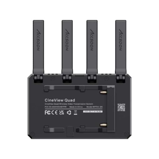 Accsoon CineView Quad TX/RX- Kit HF (Récepteur et transmetteur)