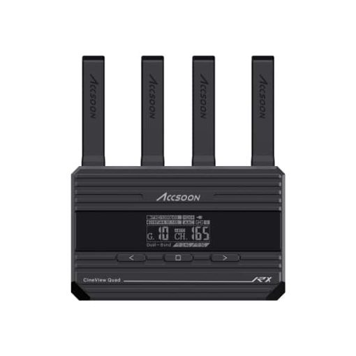 Accsoon CineView Quad TX/RX- Kit HF (Récepteur et transmetteur)