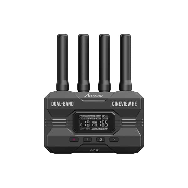 Accsoon CineView HE TX/RX - Kit HF (Récepteur et Transmetteur) Accsoon CineView HE TX/RX - Kit HF (Récepteur et Transmetteur)