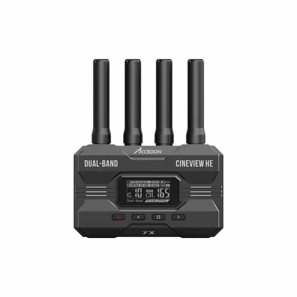 Accsoon CineView HE TX/RX - Kit HF (Récepteur et Transmetteur) Accsoon CineView HE TX/RX - Kit HF (Récepteur et Transmetteur)