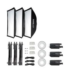 Nanlite FS-150 Triple Kit – Projecteur LED