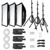 Nanlite FS-200 Triple Kit – Projecteur LED